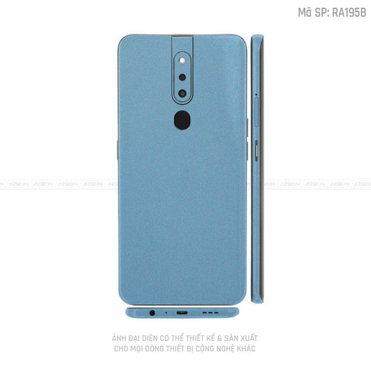 Miếng Dán Skin Điện Thoại OPPO F Series Màu Xanh Serria Blue | VN14