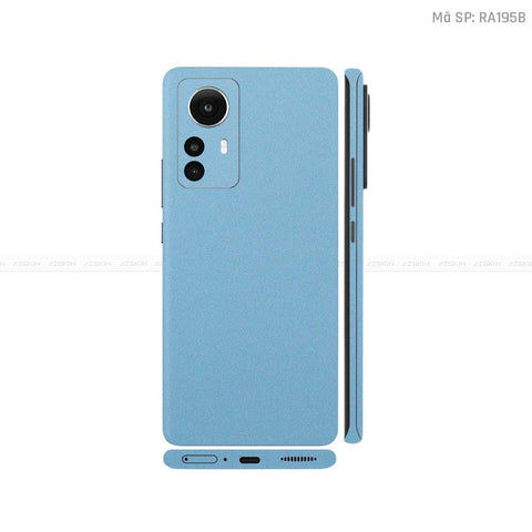 Dán Skin Xiaomi 12 Series Màu Xanh Ngọc | RA195B