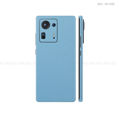 Dán Skin Điện Thoại Xiaomi Mi Mix Series Màu Xanh | RA195B