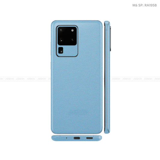 Dán Skin Galaxy S20 Series Đổi Màu Xanh Serria Blue | RA195B
