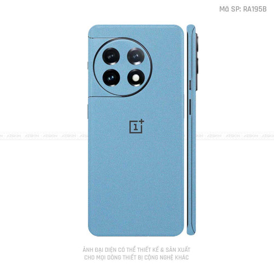 Dán Skin Oneplus Ace Series Chuyển Màu Xanh Serria Blue | RA195B