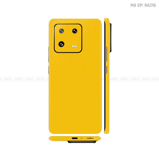 Dán Skin Xiaomi 14 Series Màu Vàng | RA216