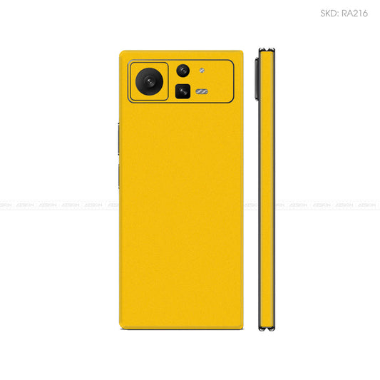Dán Skin Điện Thoại Xiaomi Mix Fold Series Màu Vàng | RA216