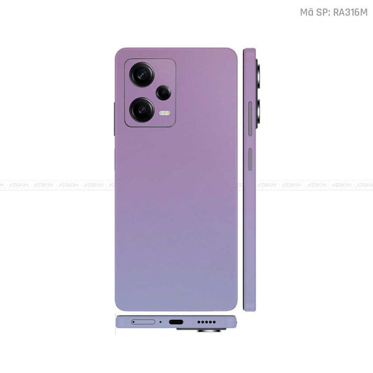 Dán Skin Xiaomi Redmi Note 12 Series Chuyển Màu Xanh Tím | RA316