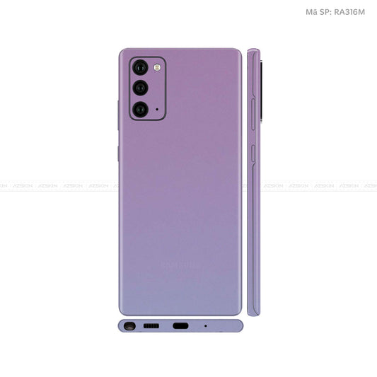 Dán Skin Galaxy Note 20 Series Chuyển Màu Tím | RA988