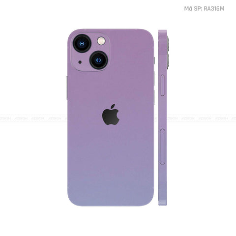 Dán Skin IPhone 14 Series Chuyển Màu Tím Xanh | RA316M