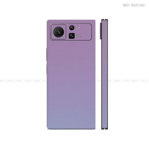 Dán Skin Điện Thoại Xiaomi Mix Fold Series Chuyển Sắc Xanh Tím | RA316M