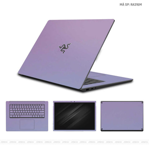 Dán Skin Laptop Razer Đổi Màu Tím | RA316M