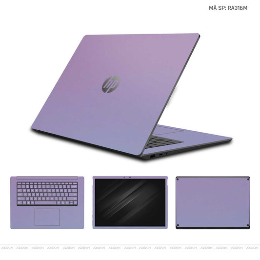 Dán Skin Laptop HP Chuyển Màu Xanh Tím | RA316M