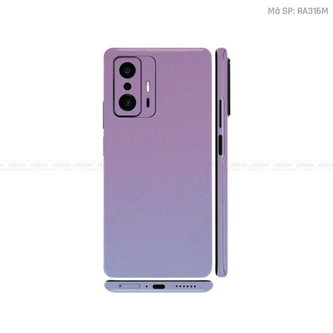 Dán Skin Xiaomi 11 Series Chuyển Màu Xanh Tím | RA316