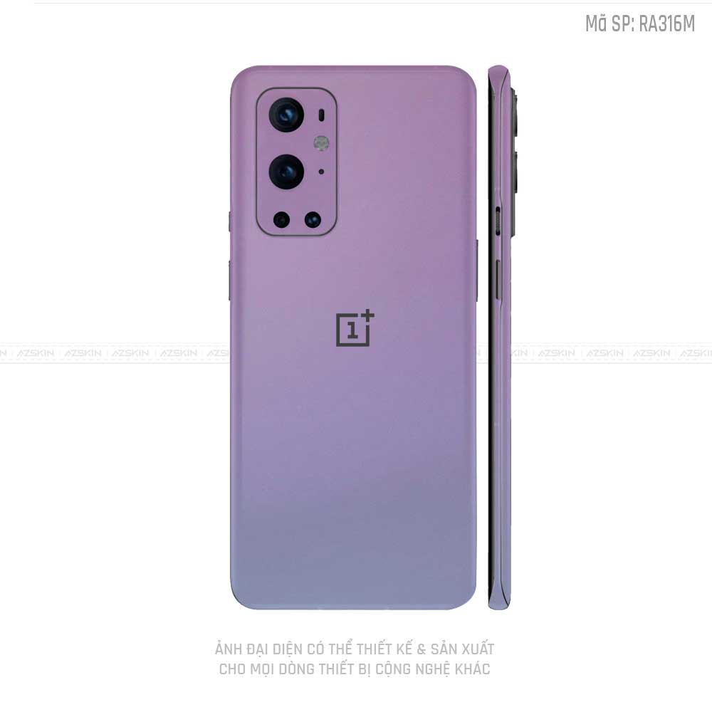 Dán Skin Oneplus 8/9 Series Chuyển Màu Tím | RA316M