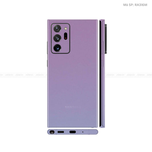 Dán Skin Galaxy Note 20 Series Chuyển Màu Tím | RA988