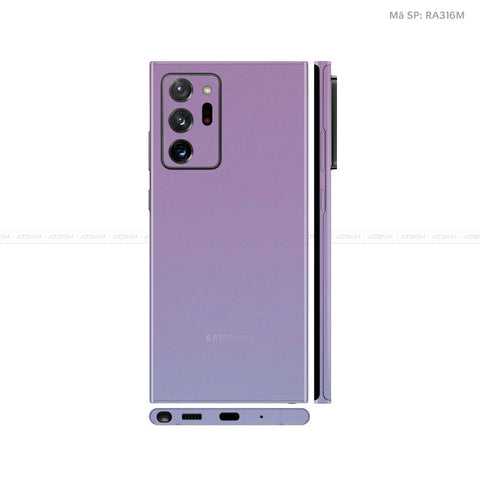 Dán Skin Galaxy Note 20 Series Chuyển Màu Tím | RA988