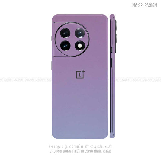 Dán Skin Oneplus 11 Series Chuyển Màu Tím | RA316M