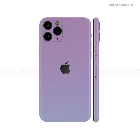 Dán Skin IPhone 11 Series Chuyển Màu Xanh Tím | RA316M