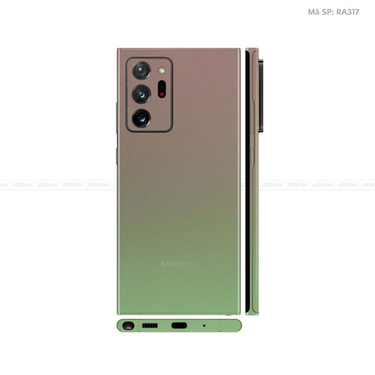 Dán Skin Galaxy Note 20 Series Chuyển Màu Xanh Lá | RA988