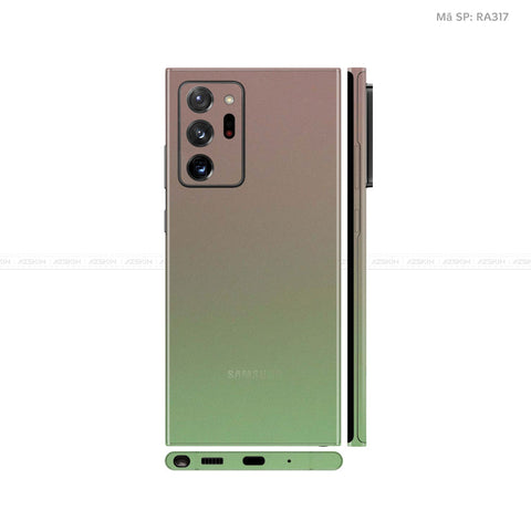 Dán Skin Galaxy Note 20 Series Chuyển Màu Xanh Lá | RA988