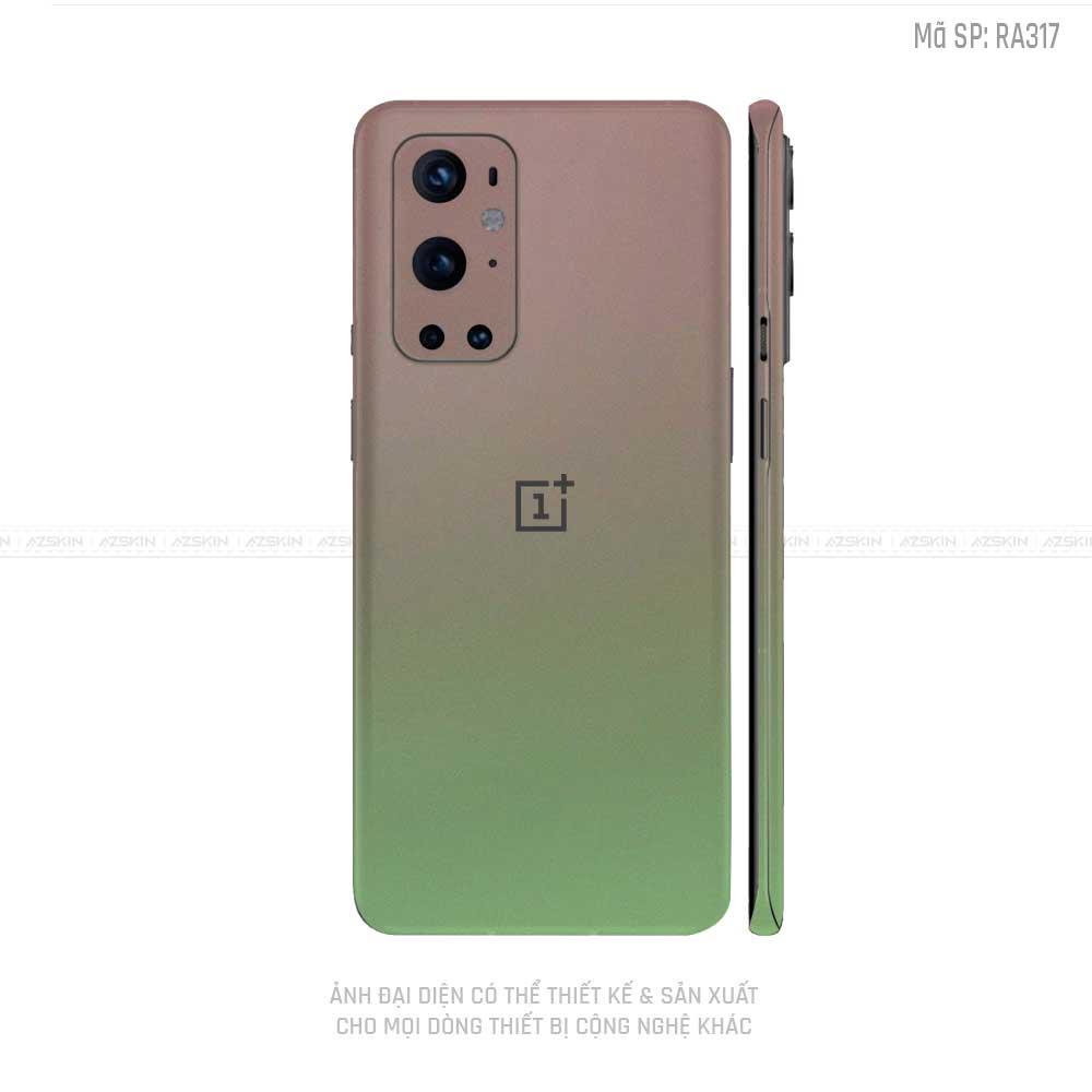 Dán Skin Oneplus 8/9 Series Chuyển Màu Xanh | RA317