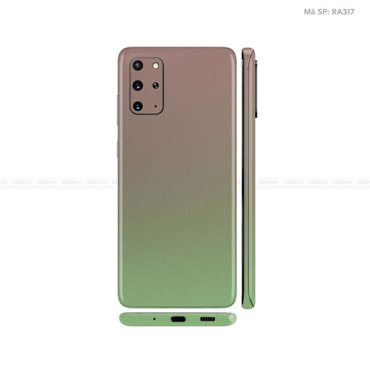Dán Skin Galaxy S20 Series Chuyển Màu Xanh Lá | RA317
