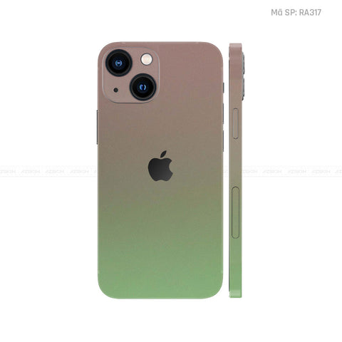 Dán Skin IPhone 13 Series Chuyển Màu Xanh Đỏ | RA317