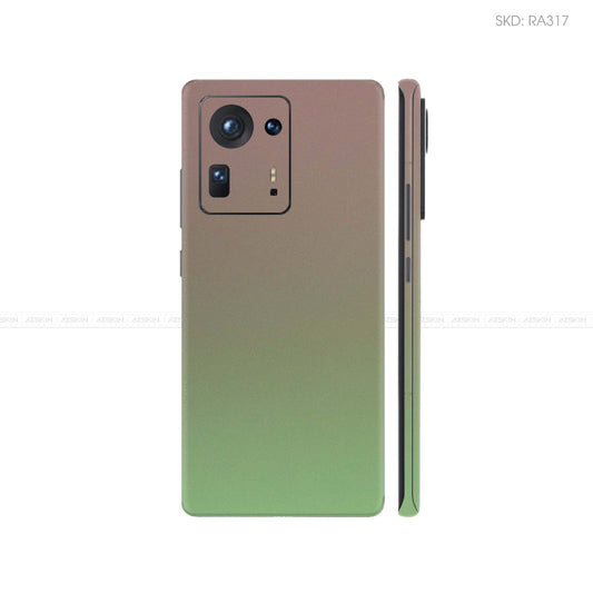 Dán Skin Điện Thoại Xiaomi Mi Mix Series Chuyển Sắc Xanh Bơ | RA317