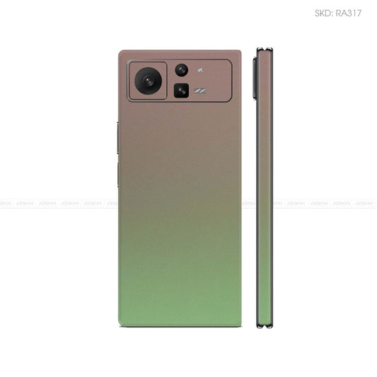Dán Skin Điện Thoại Xiaomi Mix Fold Series Chuyển Sắc Xanh Bơ | RA317