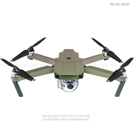 Dán Skin Flycam Màu Chuyển Sắc Xanh Bơ | RA317