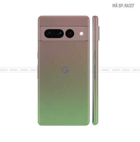 Dán Skin Google Pixel 8 Series Chuyển Màu Xanh Lá | RA317