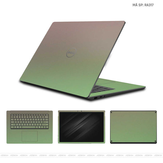 Skin Laptop Dell Chuyển Màu Xanh Lá | RA317