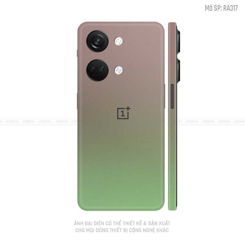 Dán Skin Oneplus Nord Series Chuyển Màu Xanh Lá | RA317