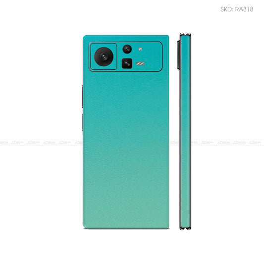 Dán Skin Điện Thoại Xiaomi Mix Fold Series Màu Chuyển Sắc Xanh | RA318