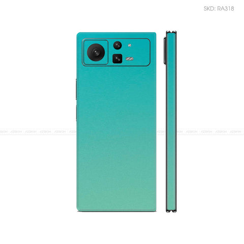 Dán Skin Điện Thoại Xiaomi Mix Fold Series Màu Chuyển Sắc Xanh | RA318