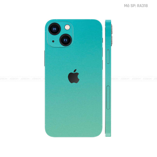 Dán Skin IPhone 14 Series Chuyển Màu Xanh | RA318