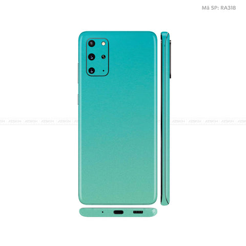 Dán Skin Galaxy S20 Series Chuyển Màu Xanh | RA318