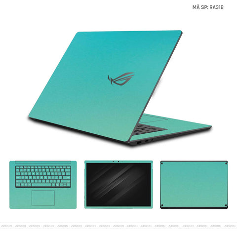 Dán Skin Laptop Asus Chuyển Màu Xanh | RA318
