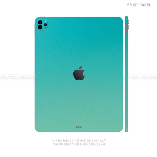 Dán Skin IPad Air Series Chuyển Màu Xanh | RA318