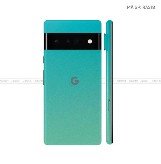 Dán Skin Google Pixel 6 Series Chuyển Màu Xanh | RA318