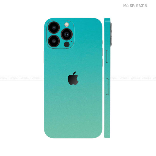 Dán Skin IPhone 14 Series Chuyển Màu Xanh | RA318