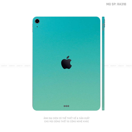 Dán Skin IPad Mini Series Chuyển Màu Xanh | RA318