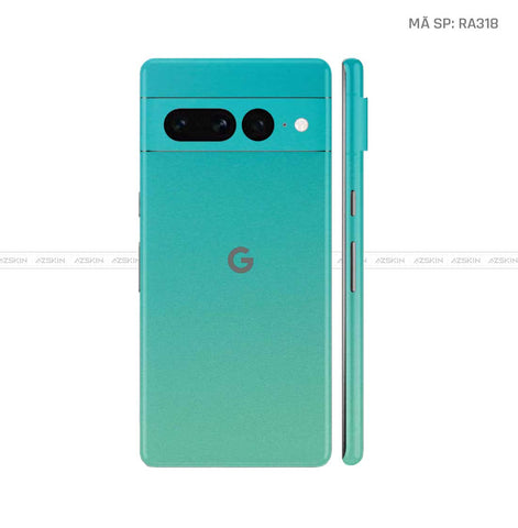Dán Skin Google Pixel 8 Series Chuyển Màu Xanh | RA318