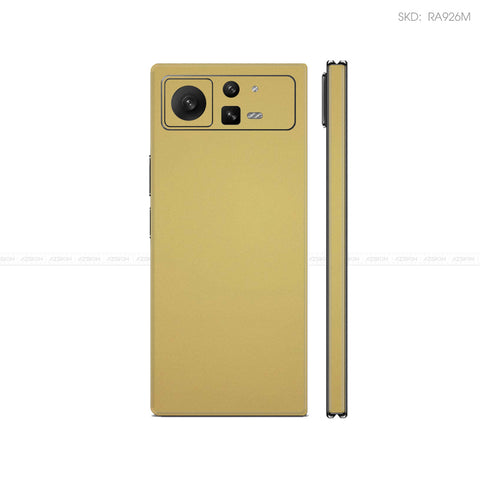 Dán Skin Điện Thoại Xiaomi Mix Fold Series Màu Vàng Gold | RA926M