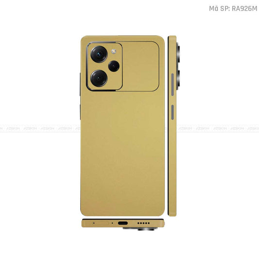 Dán Skin POCO Series Màu Vàng | RA926M