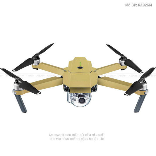 Dán Skin Flycam Màu Vàng Đồng | RA926