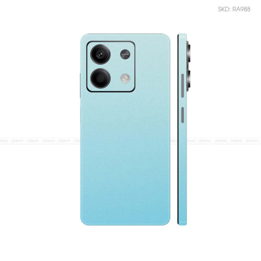Dán Skin Điện Thoại Xiaomi Redmi 13 Series Màu Chuyển Sắc Xanh | RA988
