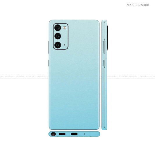 Dán Skin Galaxy Note 20 Series Chuyển Màu Xanh Dương | RA988