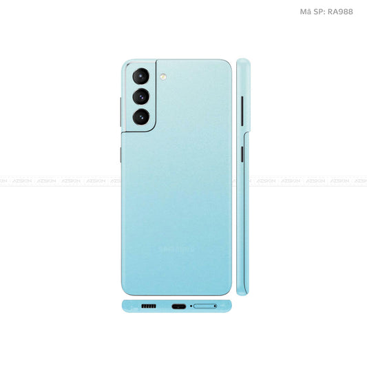 Dán Skin Galaxy S21 Series Chuyển Màu Xanh Lơ | RA988