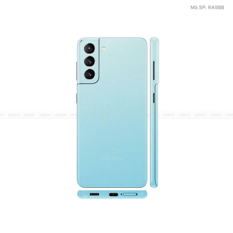 Dán Skin Galaxy S21 Series Chuyển Màu Xanh Lơ | RA988