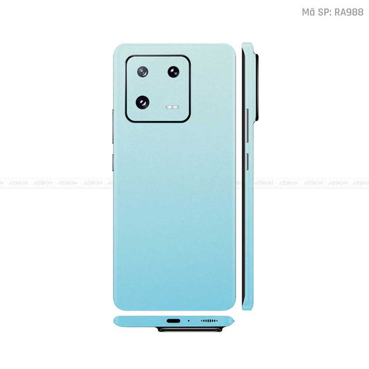 Dán Skin Xiaomi 13 Series Màu Xanh Ngọc Chuyển Sắc | RA988