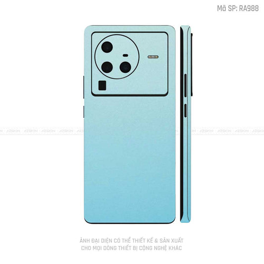 Dán Skin Vivo X Series Chuyển Màu Xanh Dương  | RA988