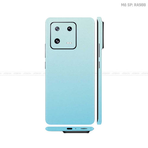 Dán Skin Xiaomi 14 Series Màu Chuyển Sắc Xanh Ngọc | RA988